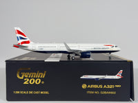 British Airways Airbus A321neo 1:200 Gemini Jets G-NEOP (G2BAW802)