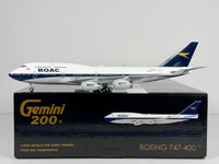 British Airways Boeing 747-400 1:200 Gemini Jets G-BYGC (G2BAW834)