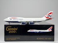British Airways Boeing 747-400 1:200 Gemini Jets G-CIVN (G2BAW906)