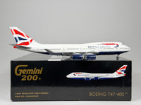 British Airways Boeing 747-400 1:200 Gemini Jets G-CIVN (G2BAW906)