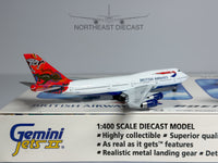 British Airways Boeing 747-400 1:400 Gemini Jets G-BNLS & G-BNLN (G2BAWSET2)