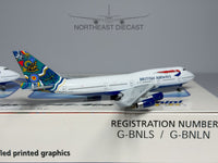 British Airways Boeing 747-400 1:400 Gemini Jets G-BNLS & G-BNLN (G2BAWSET2)