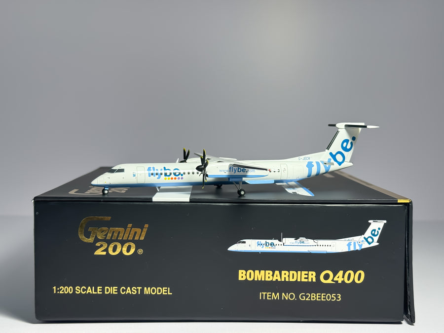 Flybe De Havilland Q400 1:200 Gemini Jets G-JECH (G2BEE053)
