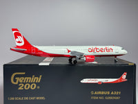 Air Berlin Airbus A321 1:200 Gemini Jets D-ALSA (G2BER087)