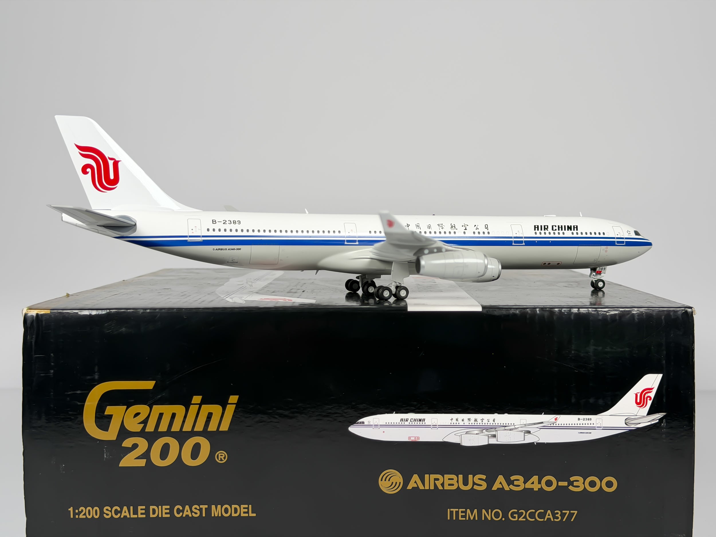 Air China Airbus A340-300 1:200 Gemini Jets B-2389 (G2CCA377)