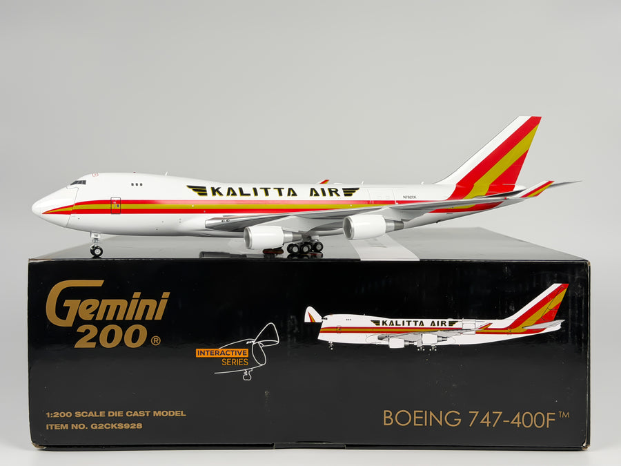 Kalitta Air Boeing 747-400F 1:200 Gemini Jets N782CK (G2CKS928)