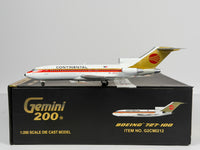 Continental Airlines Boeing 727-100 1:200 Gemini Jets N2475 (G2CMI212)