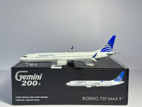 Copa Airlines Boeing 737 MAX 9 1:200 Gemini Jets HP-9907CMP (G2CMP1090)