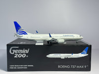 Copa Airlines Boeing 737 MAX 9 1:200 Gemini Jets HP-9907CMP (G2CMP1090)