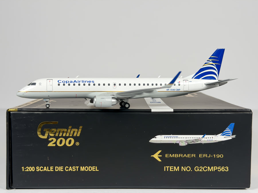 Copa Airlines Embraer E190 1:200 Gemini Jets HP-1540CMP (G2CMP563)