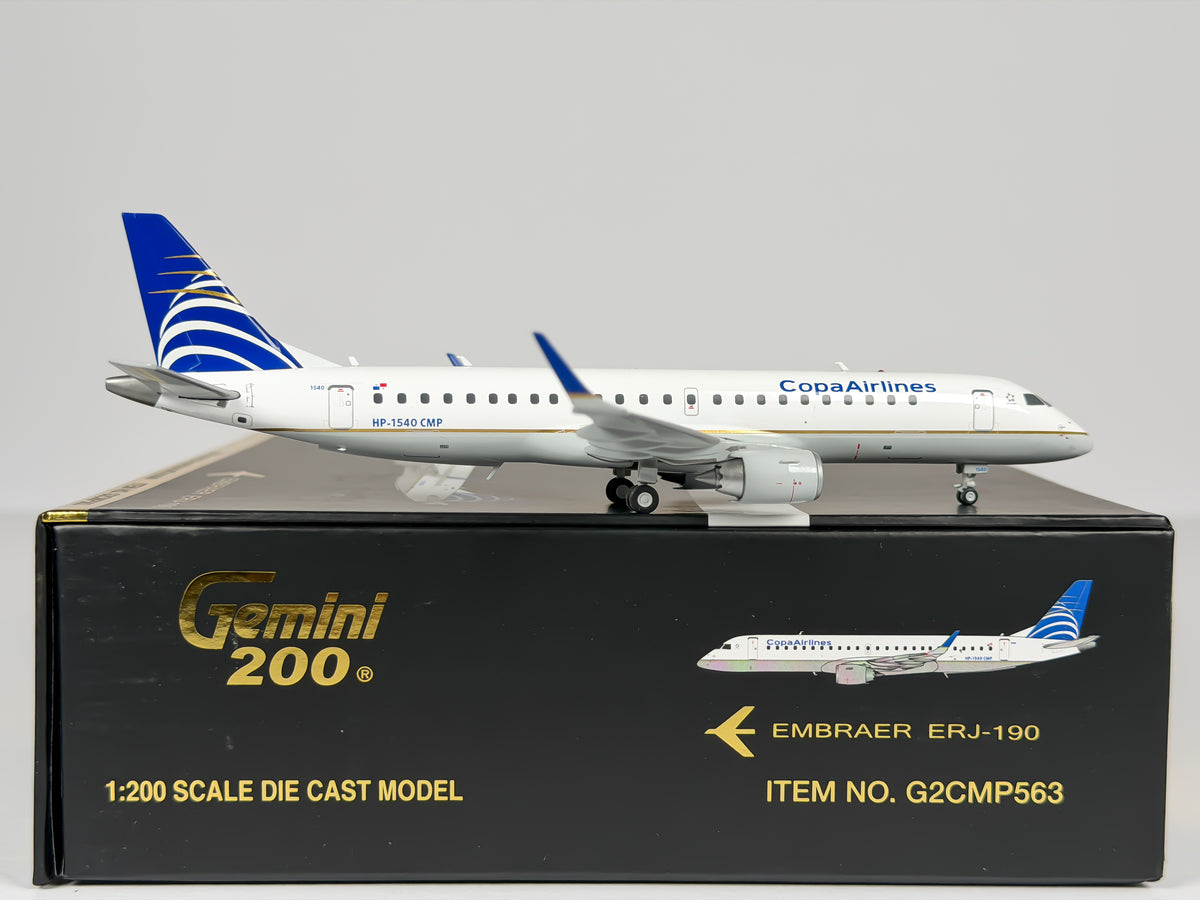 Copa Airlines Embraer E190 1:200 Gemini Jets HP-1540CMP (G2CMP563)