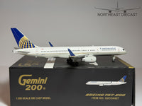 Continental Airlines Boeing 757-200 1:200 Gemini Jets N13113 (G2COA027)