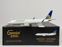 Continental Airlines Boeing 737-800 1:200 Gemini Jets N24224 (G2COA090)