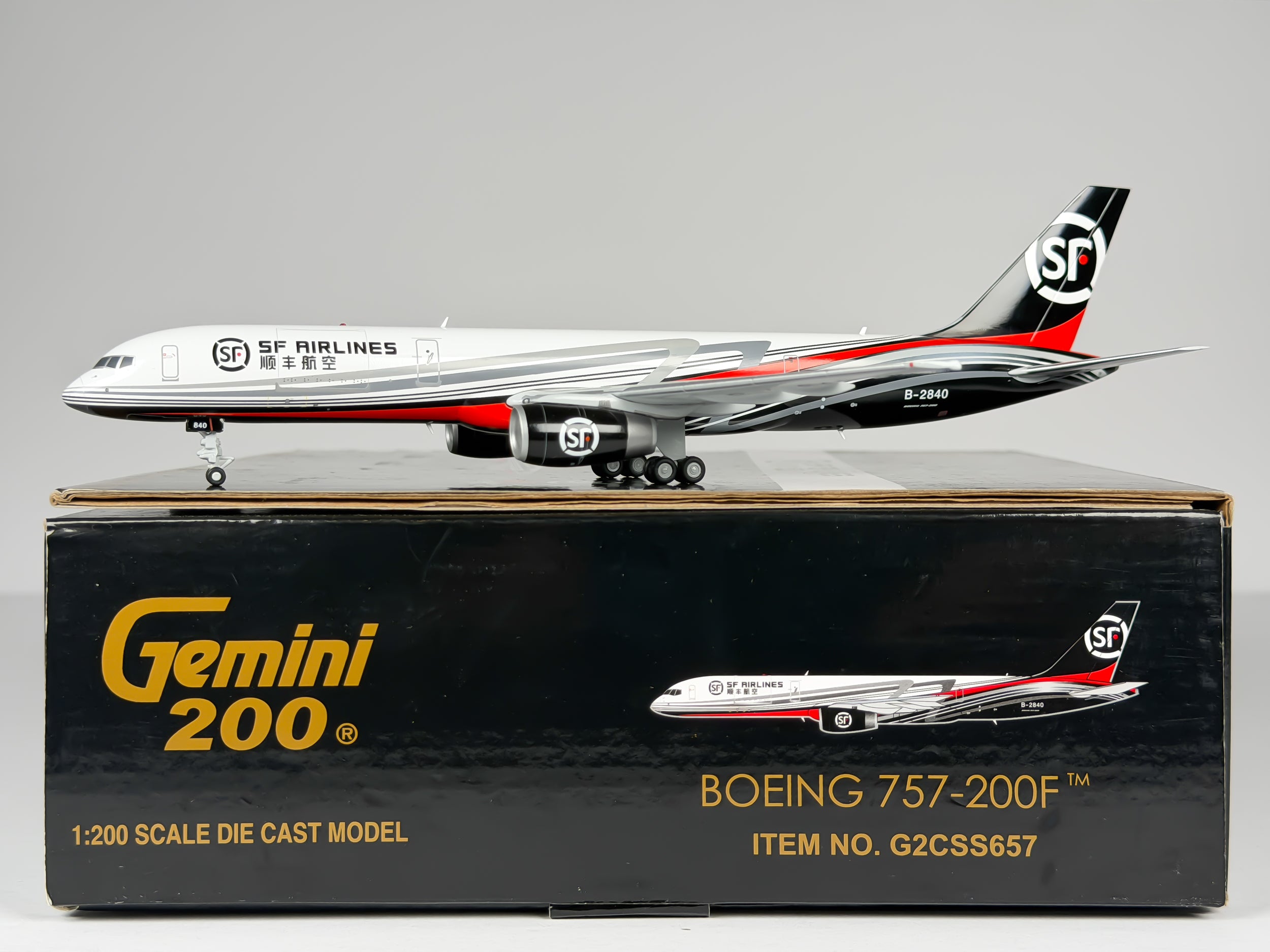SF Airlines Boeing 757-200F 1:200 Gemini Jets B-2840 (G2CSS657)