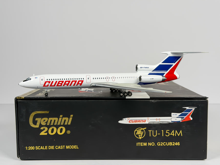 Cubana de Aviacion Tupolev Tu-154M 1:200 Gemini Jets CU-T1265 (G2CUB246)