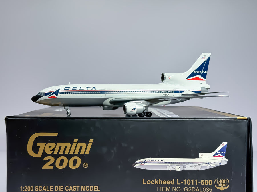 Delta Air Lines Lockheed L-1011 1:200 Gemini Jets N753DA (G2DAL035)