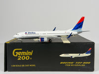 Delta Air Lines Boeing 737-800 1:200 Gemini Jets N3765 (G2DAL065)