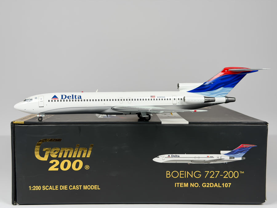 Delta Air Lines Boeing 727-200 1:200 Gemini Jets N525DA (G2DAL107)