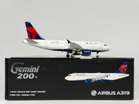 Delta Air Lines Airbus A319 1:200 Gemini Jets N371NB (G2DAL1108)