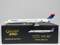 Delta Air Lines McDonnell Douglas MD-88 1:200 Gemini Jets N908DL (G2DAL133)