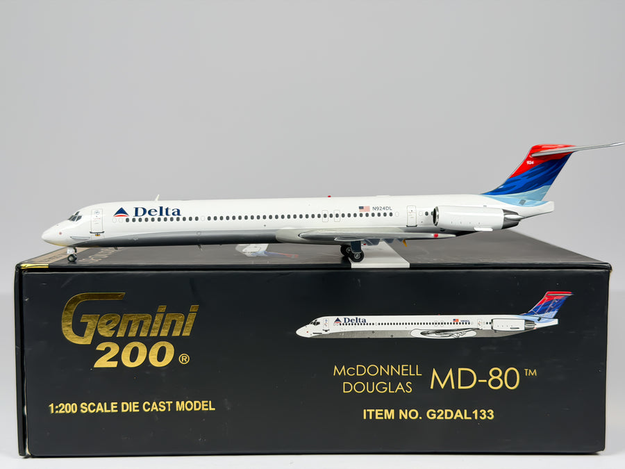 Delta Air Lines McDonnell Douglas MD-88 1:200 Gemini Jets N908DL (G2DAL133)