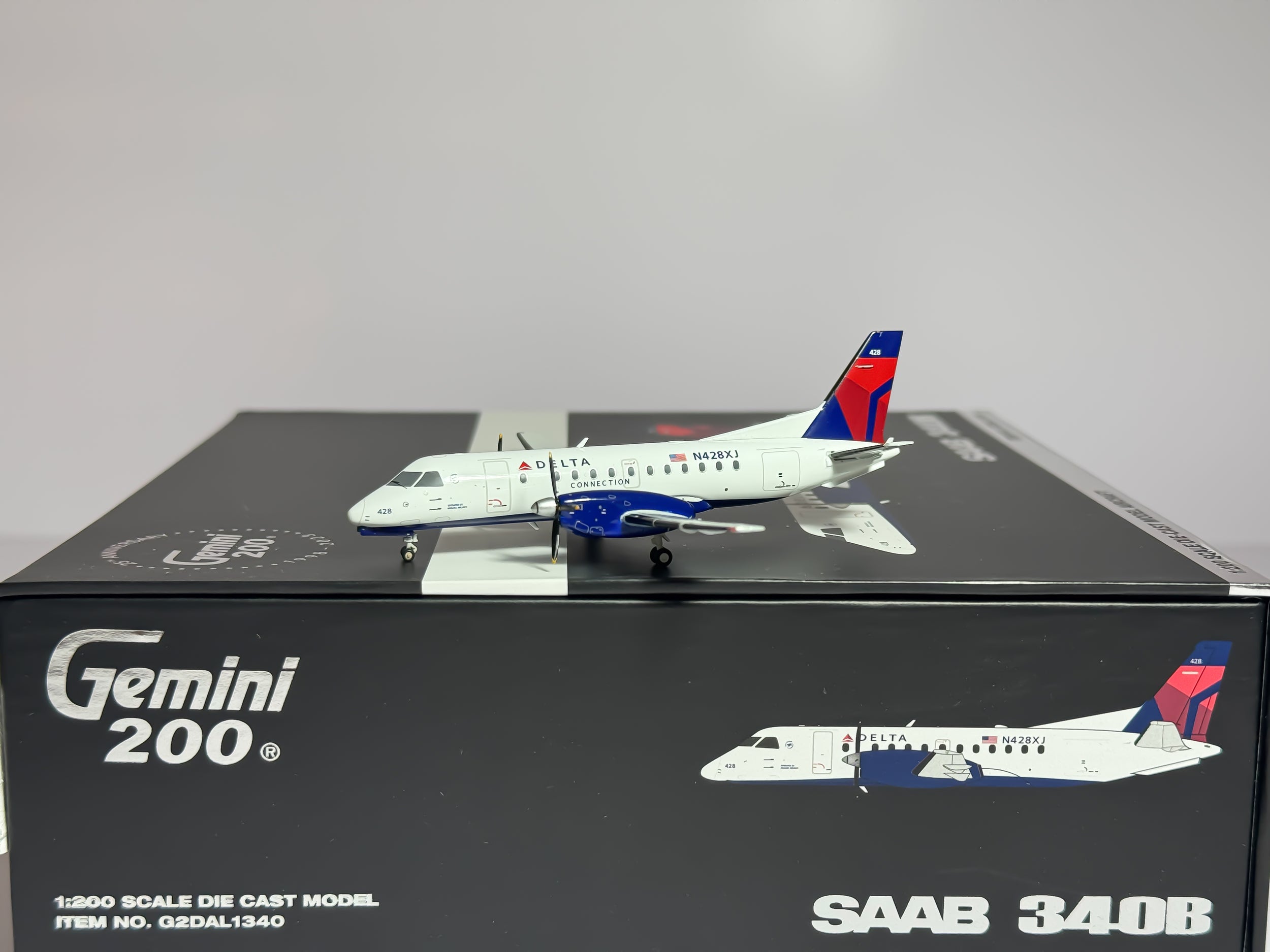 Delta Connection Saab 340B 1:200 Gemini Jets N428XJ (G2DAL1340)