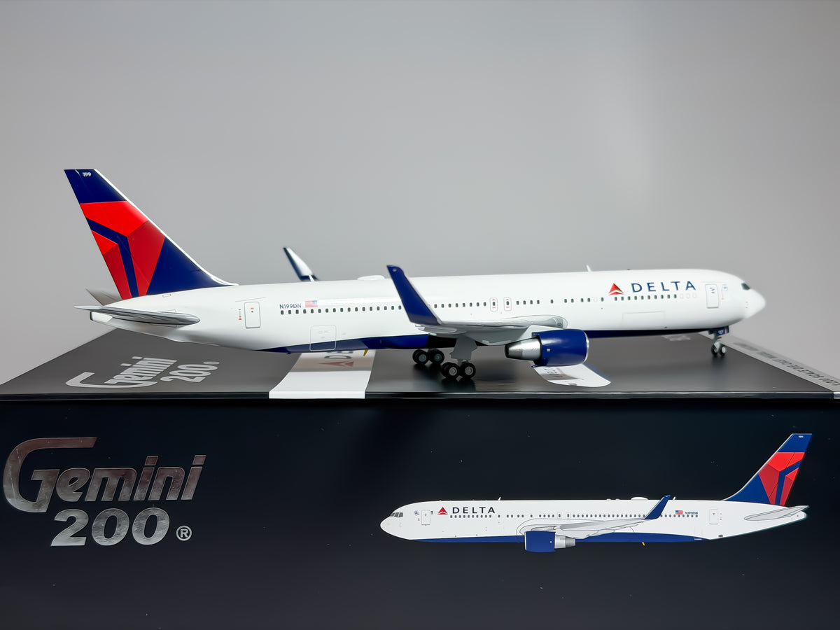 Delta Air Lines Boeing 767-300ER 1:200 Gemini Jets N199DN (G2DAL1419)