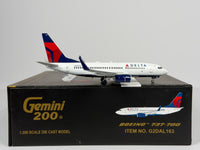 Delta Air Lines Boeing 737-700 1:200 Gemini Jets N305DQ (G2DAL163)