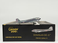 Delta Air Lines Douglas DC-3 1:200 Gemini Jets NC28341 (G2DAL171)