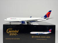 Delta Air Lines Airbus A330-200 1:200 Gemini Jets N860NW (G2DAL332)
