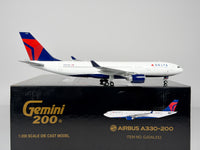 Delta Air Lines Airbus A330-200 1:200 Gemini Jets N860NW (G2DAL332)