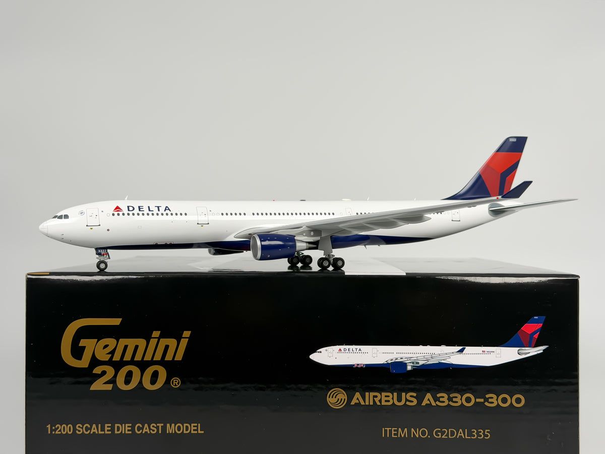 Delta Air Lines Airbus A330-300 1:200 Gemini Jets N822NW (G2DAL335)