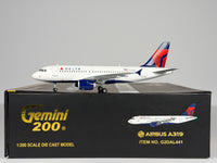 Delta Air Lines Airbus A319 1:200 Gemini Jets N349NB (G2DAL441)