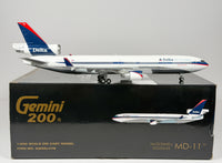 Delta Air Lines McDonnell Douglas MD-11 1:200 Gemini Jets N812DE (G2DAL478)