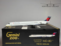 Delta Air Lines McDonnell Douglas MD-80 1:200 Gemini Jets N909DL (G2DAL502)