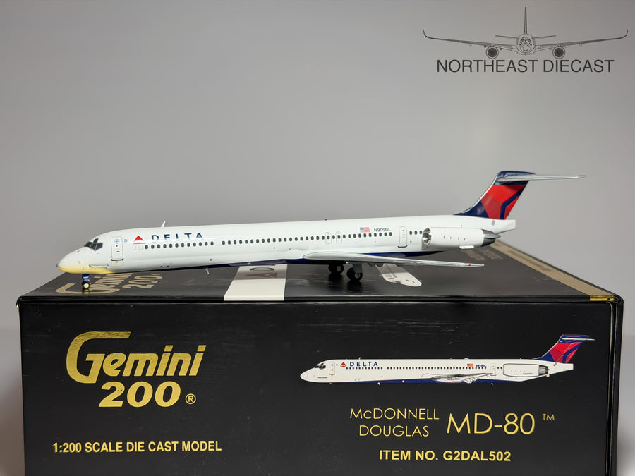 Delta Air Lines McDonnell Douglas MD-80 1:200 Gemini Jets N909DL (G2DAL502)