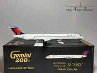 Delta Air Lines McDonnell Douglas MD-80 1:200 Gemini Jets N909DL (G2DAL502)