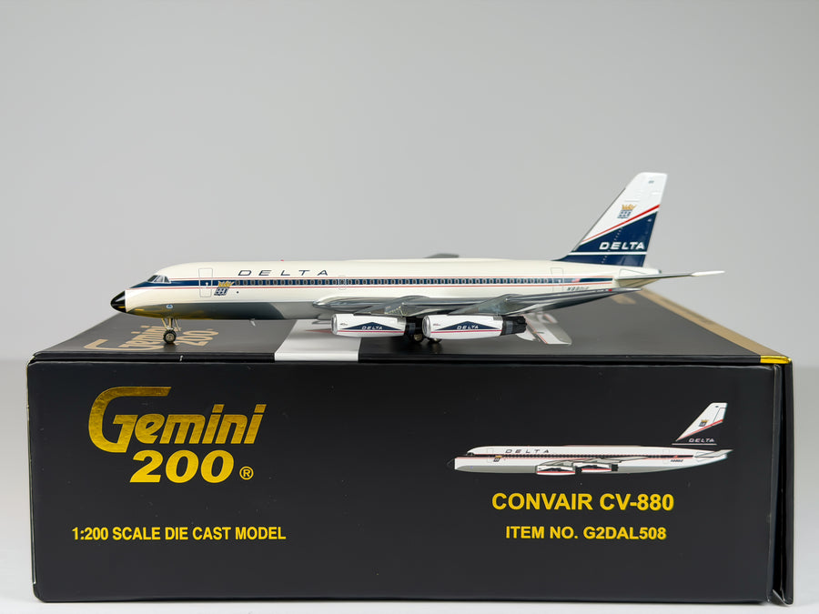Delta Air Lines Convair CV-880 1:200 Gemini Jets N8801E (G2DAL508)