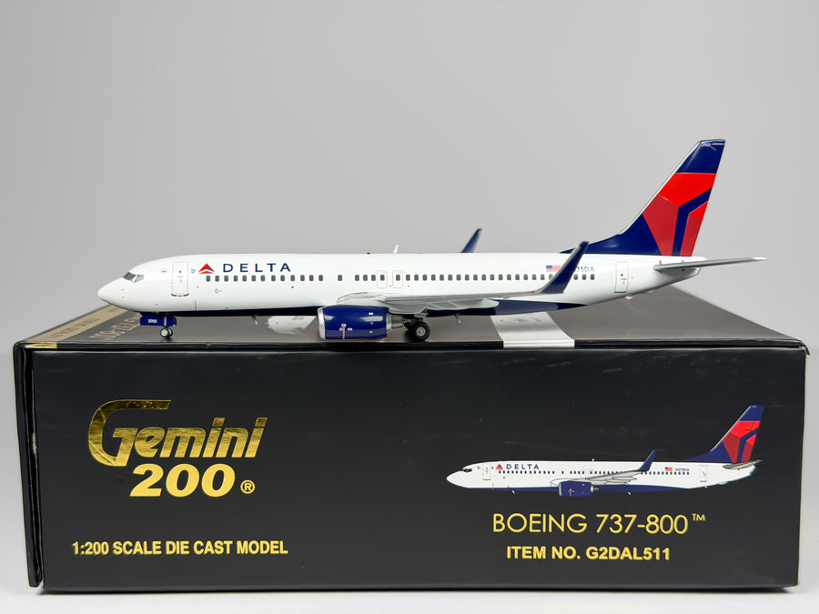Delta Air Lines Boeing 737-800 1:200 Gemini Jets N375DA (G2DAL511)