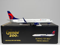 Delta Air Lines Boeing 737-800 1:200 Gemini Jets N375DA (G2DAL511)