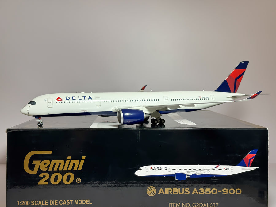 Delta Air Lines Airbus A350-900 1:200 Gemini Jets N501DN (G2DAL637)