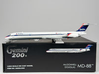 Delta Air Lines McDonnell Douglas MD-88 1:200 Gemini Jets N925DL (G2DAL962)