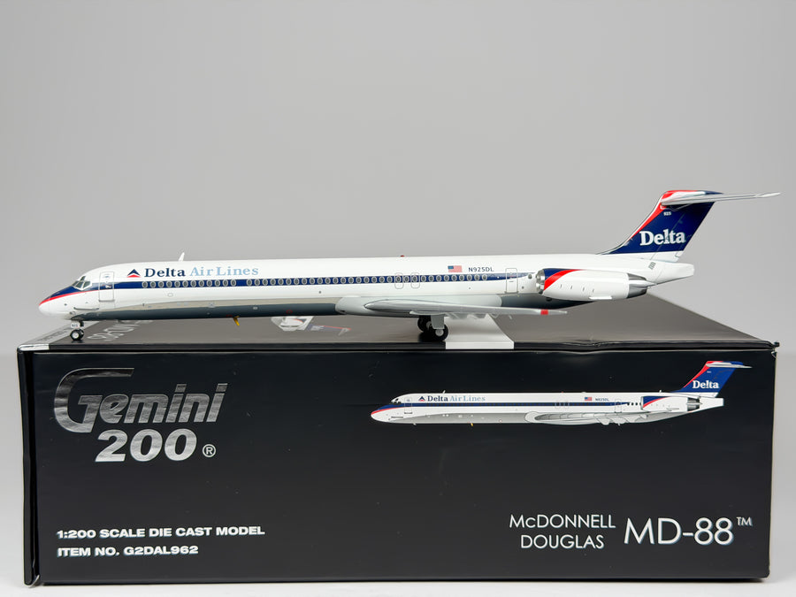 Delta Air Lines McDonnell Douglas MD-88 1:200 Gemini Jets N925DL (G2DAL962)