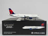 Delta Air Lines Airbus A320 1:200 Gemini Jets N376NW (G2DAL963)