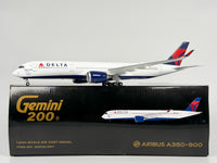 Delta Air Lines Airbus A350-900 1:200 Gemini Jets N502DN (G2DAL997)