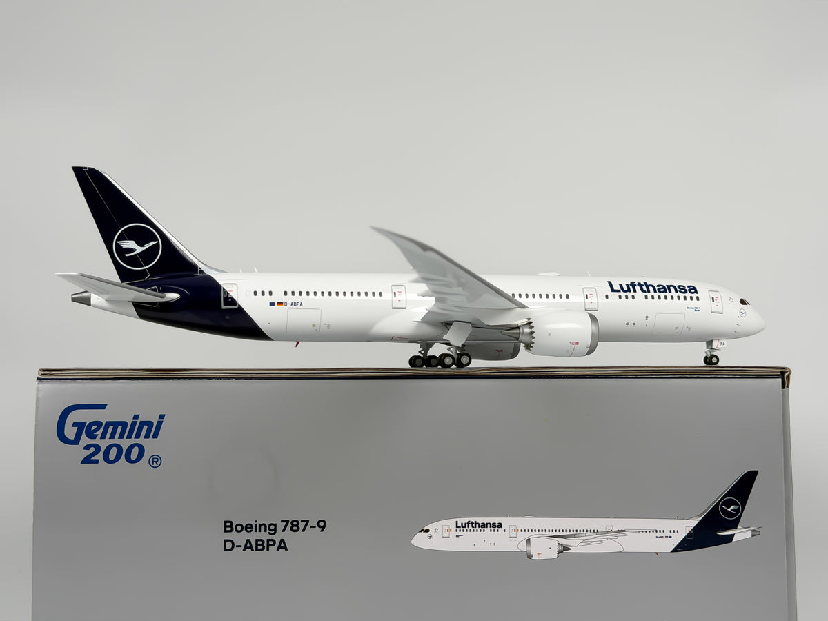 Lufthansa Boeing 787-9 1:200 Gemini Jets D-ABPA (G2DLH1050)