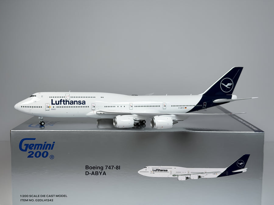 Lufthansa Boeing 747-8i 1:200 Gemini Jets D-ABYA (G2DLH1242)