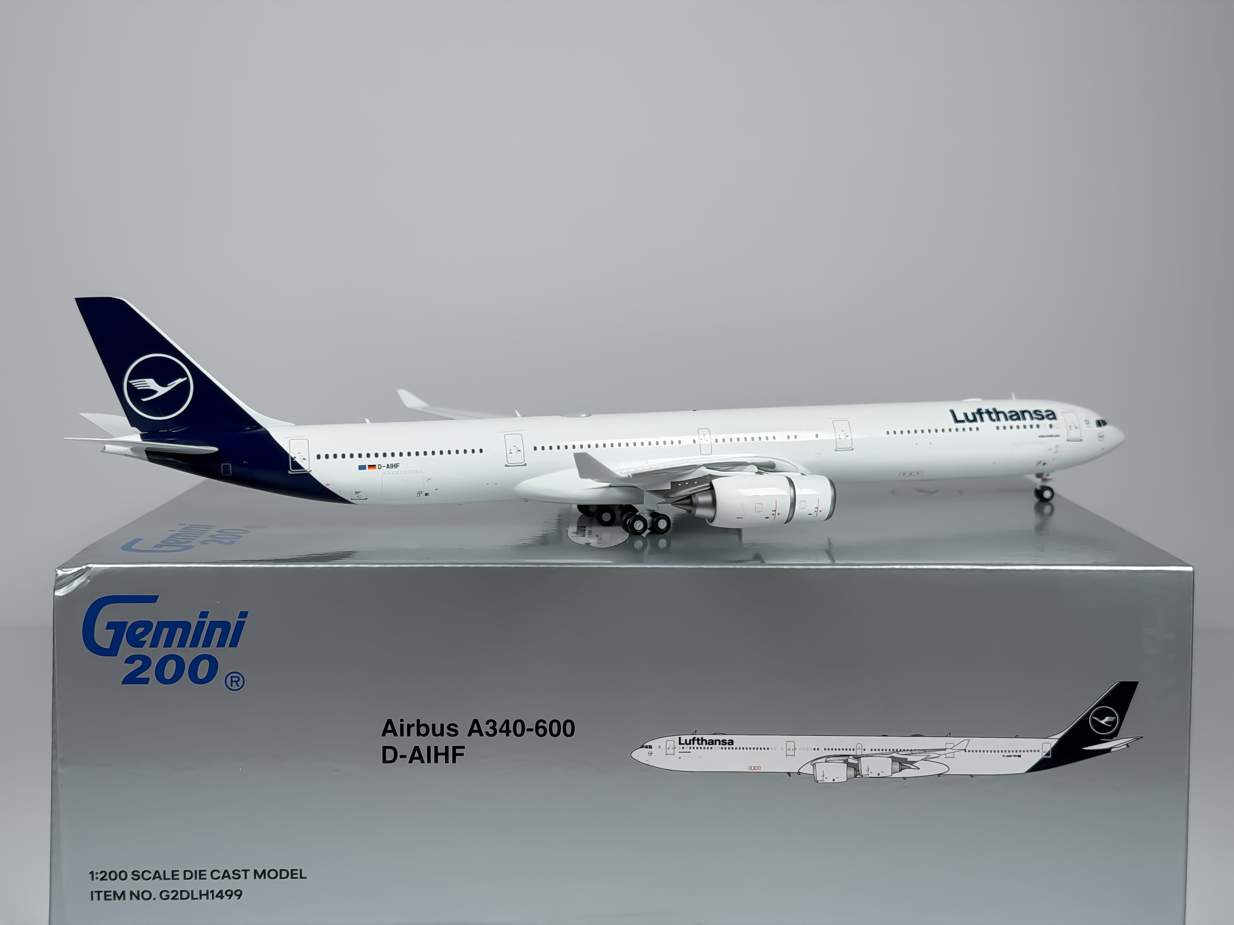 Airbus A340 Diecast Aircraft Models · Northeast Diecast