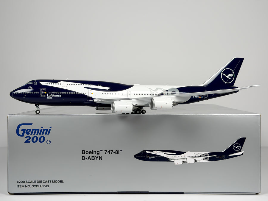 Lufthansa Boeing 747-8i 1:200 Gemini Jets D-ABYN (G2DLH1513)