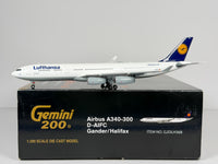 Lufthansa Airbus A340-300 1:200 Gemini Jets D-AIFC (G2DLH368)